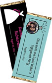 personalized bridal shower candy bar wrapper